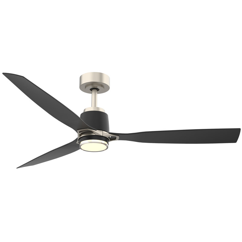 Ventilateur de plafond intelligent DEL 5 "FoxCC, Nickel, Charbon