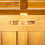 Portside Solid Wood Outdoor Deck Storage Box with Large Storage Capacity