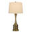 Toccoa Antique Brass Metal Table Lamp Set 100W 27.5"H Set of 2