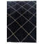 Tapis noir Odle