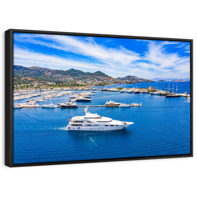 Impression sur toile Luxury Super Yacht
