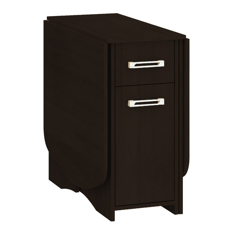 Clarabelle Extendable Dining Table, Dark Oak