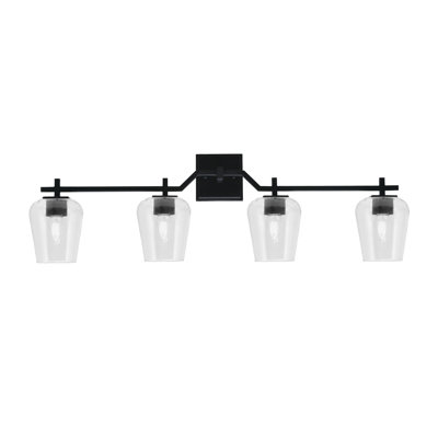 Bar pour salle de bain Headland illustré avec verre à bulles transparent de 5 po