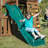 Elkhorn Wooden Play Swing Set