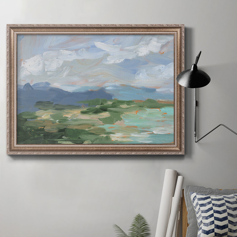 Painter's Composition Study I - Peinture sur toile encadrée, H 16 po x l 20 po x P 2,5 po