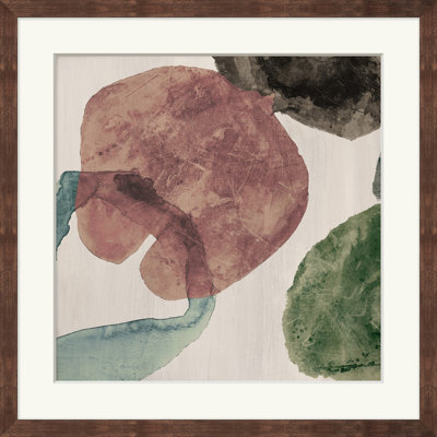 Blanchi 2 - Peinture encadrée sur papier