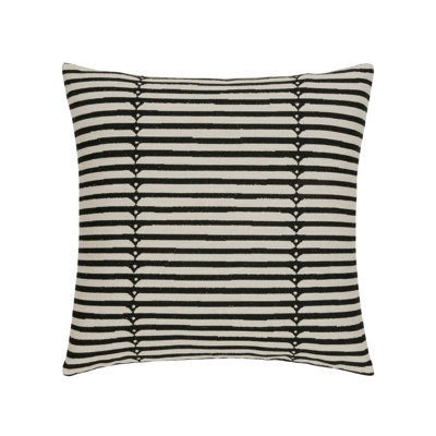 Sincerity Striped Square Indoor / Outdoor Pillow Cover & Insert
