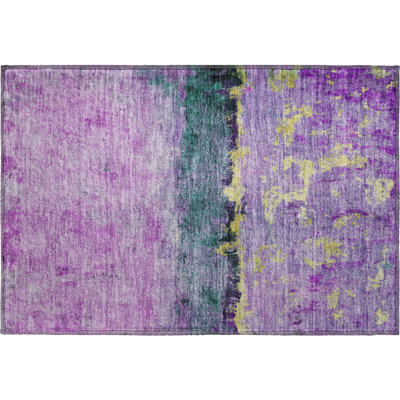 Premium Machine Washable Varroville AMF1716 Abstract Rug