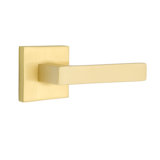 Dumont Flat Privacy (Bed & Bath) Door Lever with Square Rosette