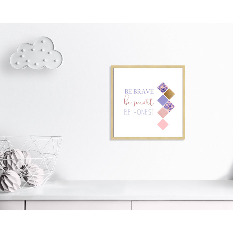 Be Strong 2, 23.5" H x 23.5" W x 1.19" D, Champagne Box Framed