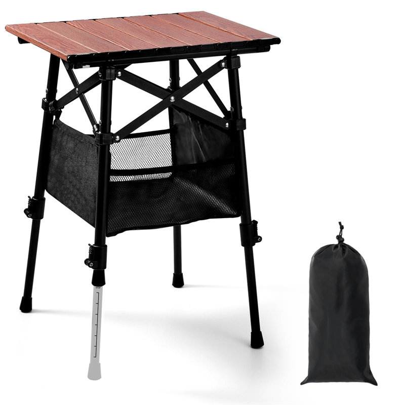 Rectangular Metal Outdoor Camping Table , 30cm cm W 41cm cm D