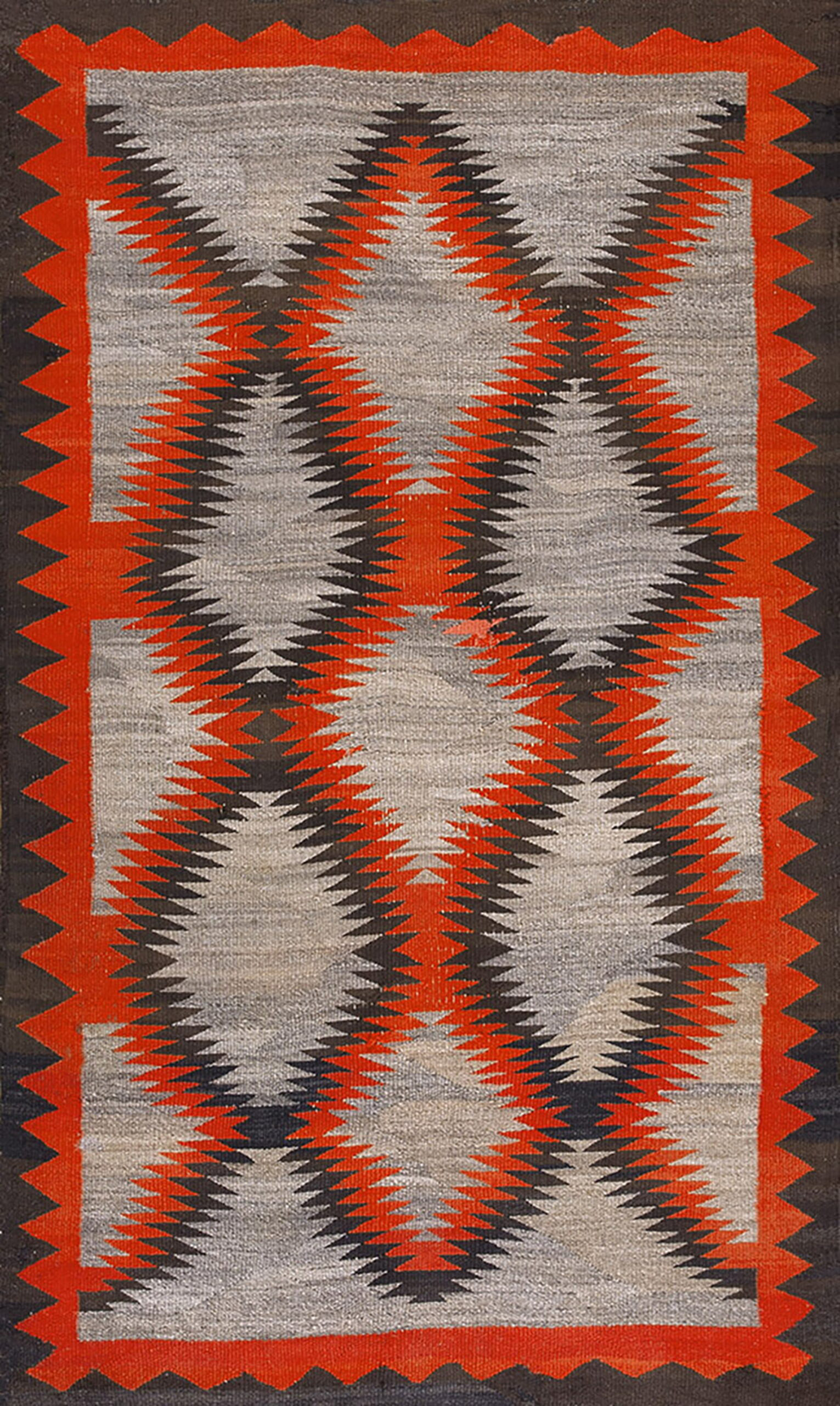 Wayfair Native Rugs Rugs On Net Antique Navajo Flat Weave Gray Color Native American Flat ...