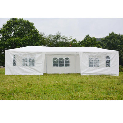 Ktaxon White Plastic Side Wall for Canopy
