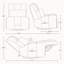 Fauteuil inclinable électrique pivotant de 34,3 po-2135630769