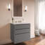 Curated Cartesian 25" Wall-Mounted Bathroom Vanity Set-2049422864-2049422879-2124037742