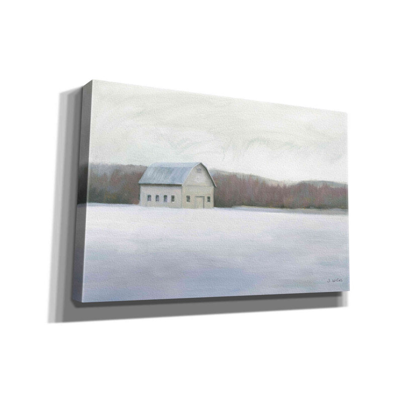 August Grove «Winter Barn» par James Wiens, H 12 po x l 18 po x P 0,75 po