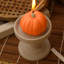 Bougie parfumée d'Halloween citrouille d'Halloween