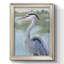 Blue Heron Portrait I - Blue Heron Portrait I - reproduction d'art sur toile-1963305585