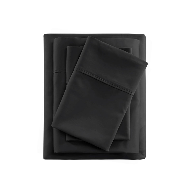 Ensemble de draps 4 pièces Cool King, Couvre-lit très grand californien + 3 pièces sup
