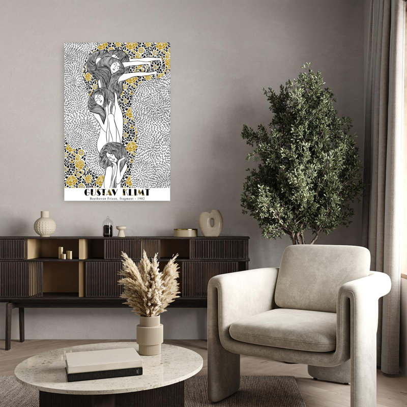 Art contemporain, art contemporain classique et élégant, H 24 po x l 16 po