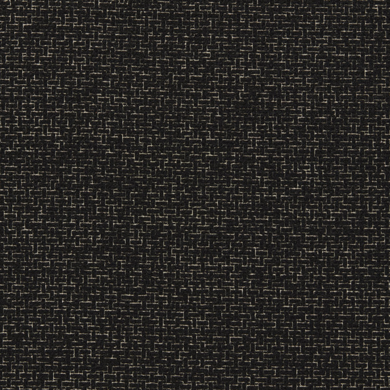 Performance Arran Fabric, Black Earth/Chalk