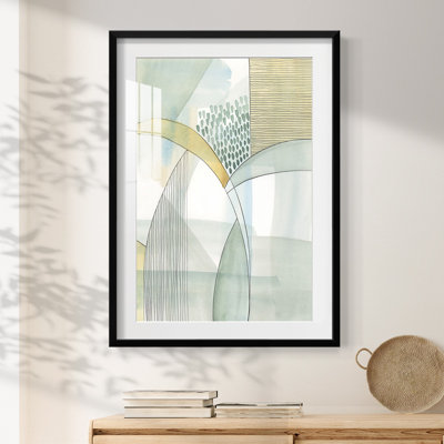 Mint Reflection I -Framed Print