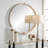 Steel Round Wall Mirror
