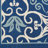 Machine-Woven Stain Resistant Floral Area Rug-2004387480