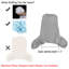 Fox Faux Fur Backrest Pillow Cover-917404341