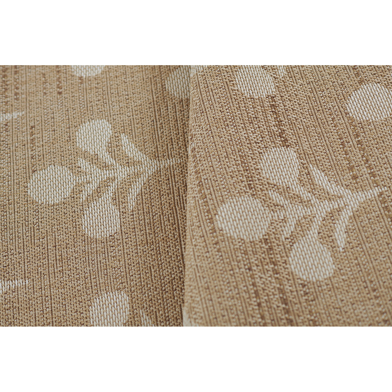 Saybrook Floral Hand-Woven Outdoor Rug, Rectangle 3'3" x 5'