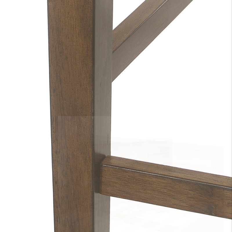 Tabourets de comptoir en bois rembourrés Farmhouse avec sièges confortables et fabrication durable pour les cuisines rustiques
