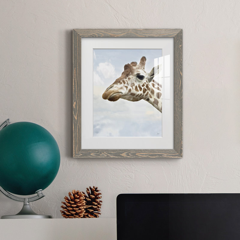 Grumpy - Photographie avec cadre photo, H 24 po x l 18 po x P 1,5 po, Encadrement gris