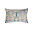Coussin lombaire en velours Floral Harmony