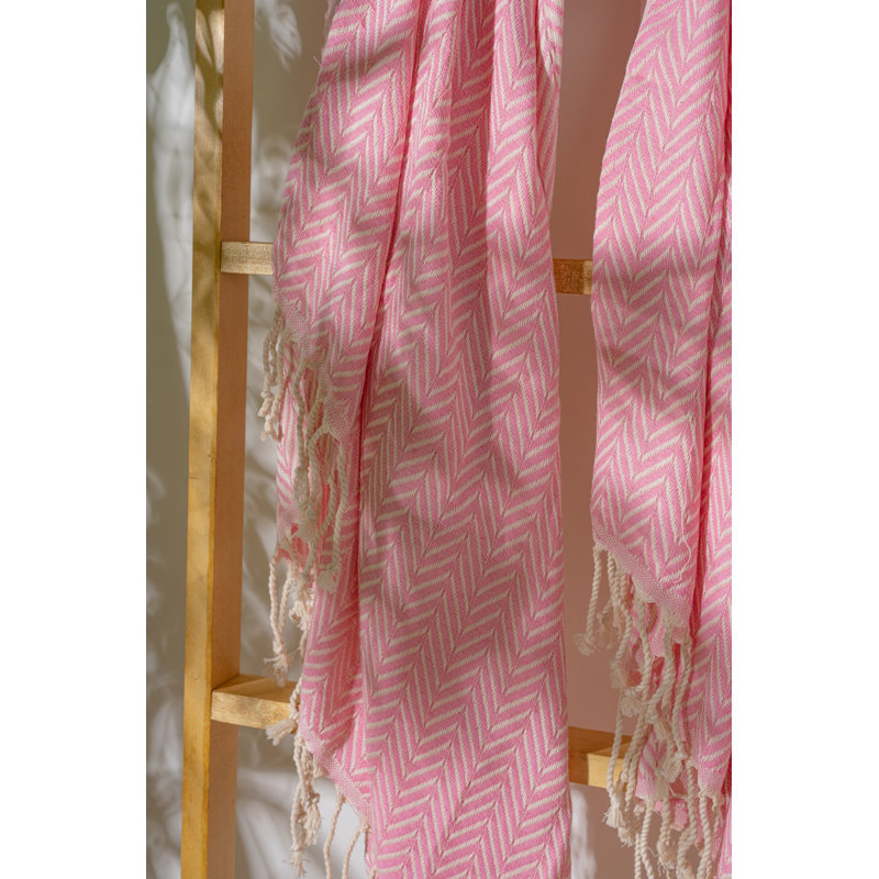 Luxueuse serviette de plage 100% coton Fouta, 39,4 po x 70,9 po | Doux et léger, 7,9 oz / pied carré | Idéal pour la plage, la piscine et le spa | Séchage rapide, entretien facile - lavage délicat à 104 ° F, séchage par culbutage à basse température