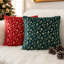 Abstract Red + Green Backrest Cushion
