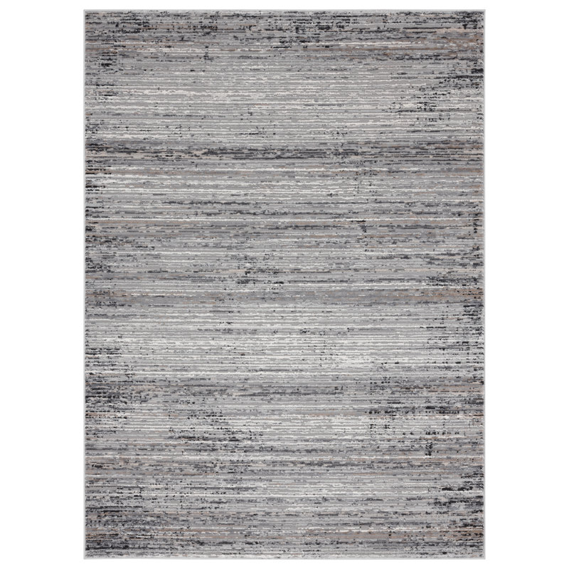 United Weavers Fachini Westway Grey Area Rug 7'10" x 10'6", Rectangle 7'1" x 10'7"