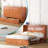 Queen Solid Wood Murphy Bed with USB & Large Storage Drawer(Mattress Not Included)-1656822777