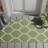 Courtyard Power Loom Polypropylene Plastic; Polyester Geometric Indoor / Outdoor Rug
