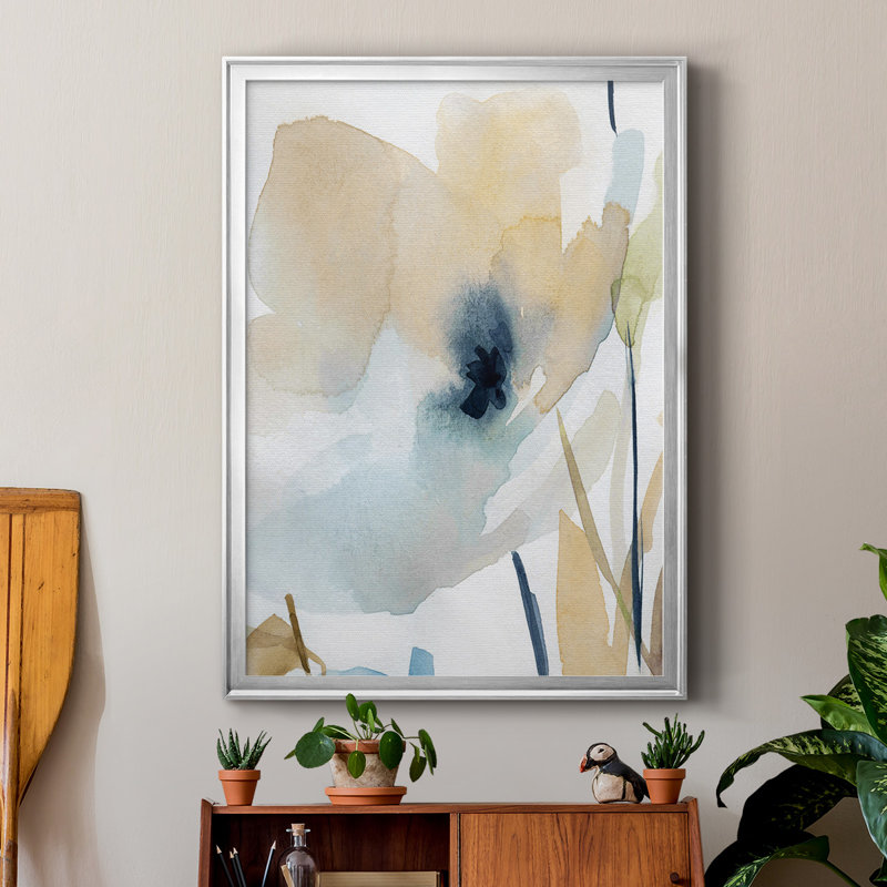 «Blooming Wash II», reproduction encadrée de qualité supérieure - prête à être suspendue, H 42,5 po x l 30,5 po x P 1 po