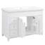 Meuble-lavabo 48 po avec lavabo en résine