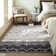  Boho Washable Area Rugs Non-Slip Ultra-Thin Living Room Rugs Moroccan Print Indoor Carpet