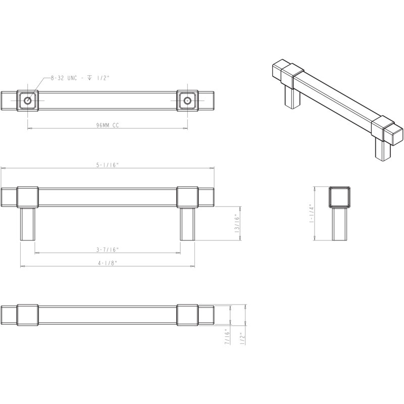 Zane Bar / Handle Pull
