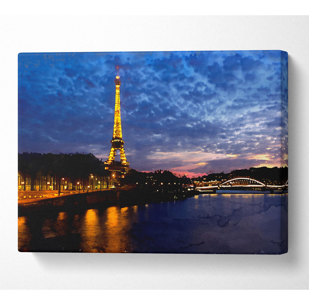 Poster Eiffel Tower Paris France