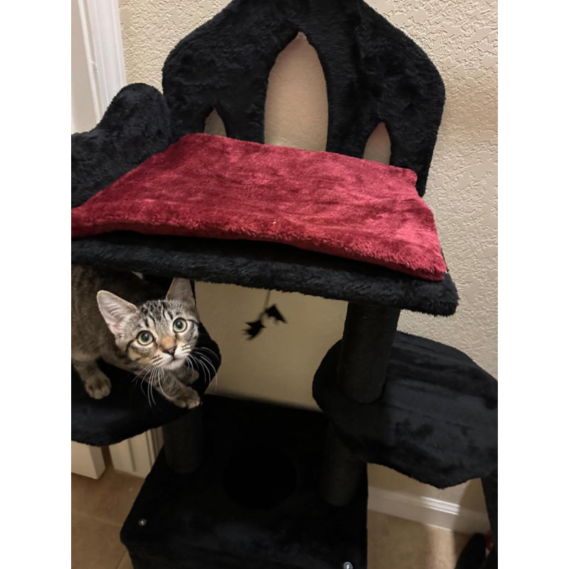 Cat Tree with Scratching Posts and soft cushion
