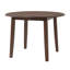 Table de salle à manger extensible ronde avec taille réglable-1646080693