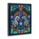 Art mural sur toile flottante en miroir, paons et botaniques, design par Elizabeth Medley
