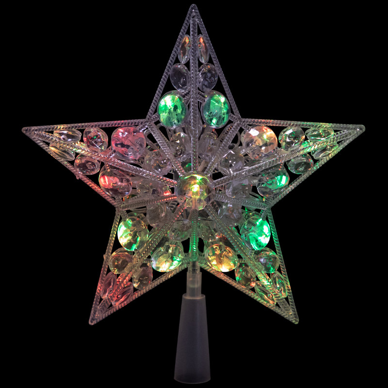 9.5'' Plants & Flowers Lighted Tree Topper