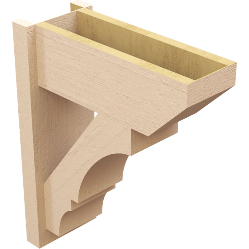 Bois de cèdre brut Balboa Slat, H 24 po x l 8 po x P 20 po