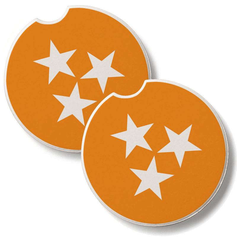 Ensemble de 2 sous-verres Tennessee Tri-Star