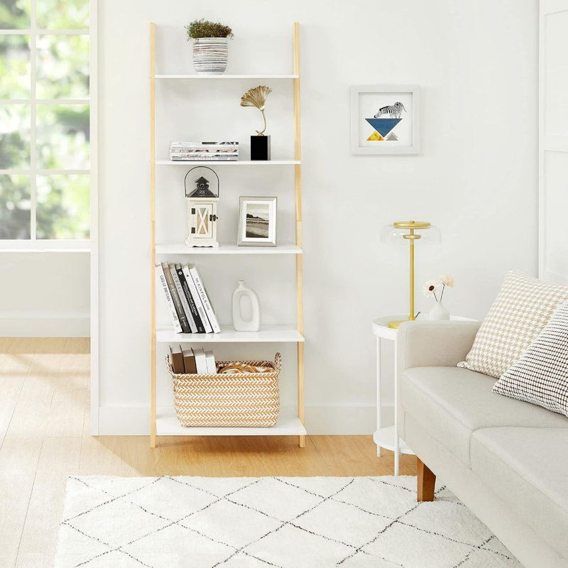 171 cm H x 60 cm W Ladder Bookcase